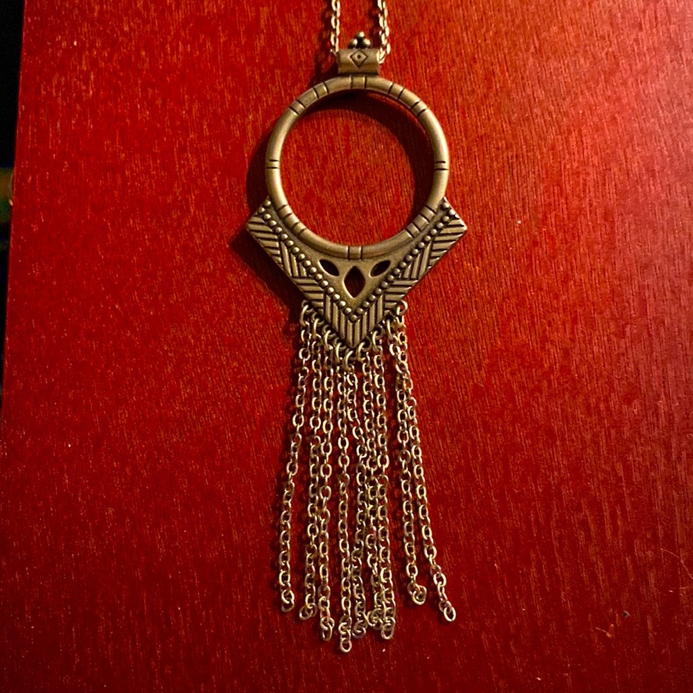 Geometric necklace